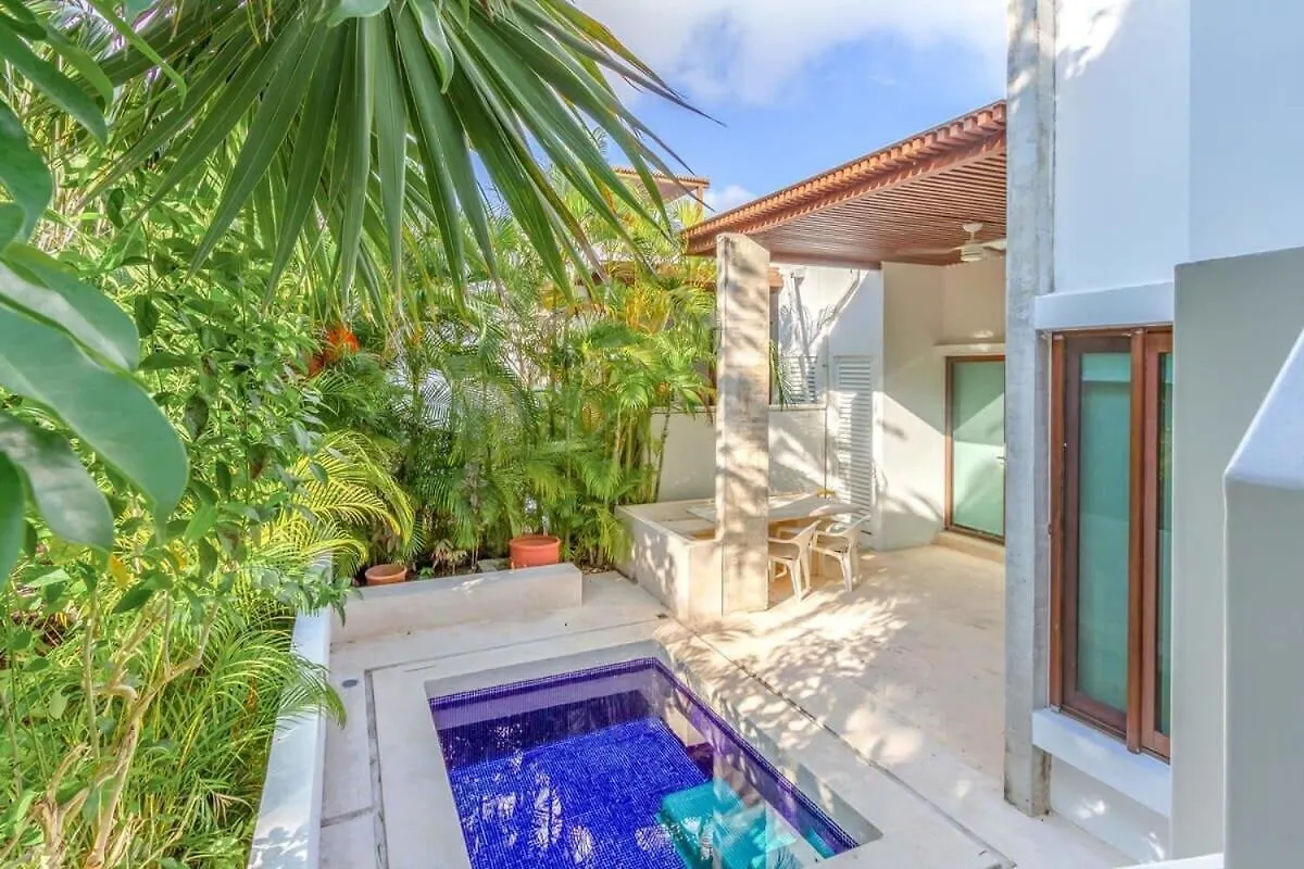 Nyaraló Private Terrace With Plunge Pool L Sat Tv L Beach Access Villa Akumal