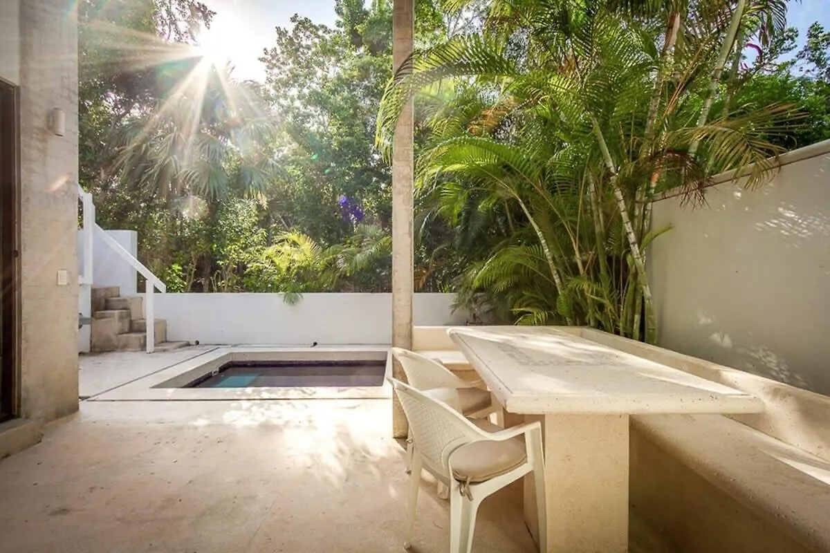 Private Terrace With Plunge Pool L Sat Tv L Beach Access Villa Akumal 0*,